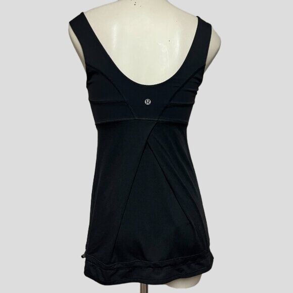 Lululemon Black Tame Me Athletic Tank Top - Picture 4 of 16